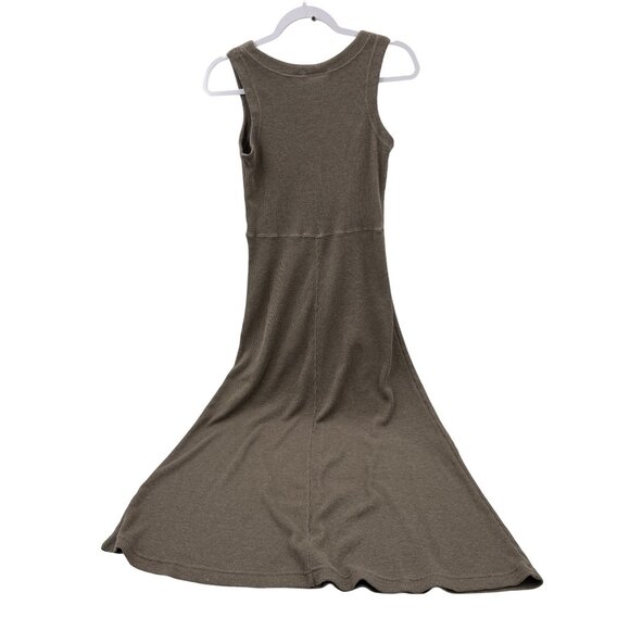 Vintage Bizzit Collection 2 Pc Cardigan & Sleeveless Dress Waffle Knit Women's M - Picture 6 of 8